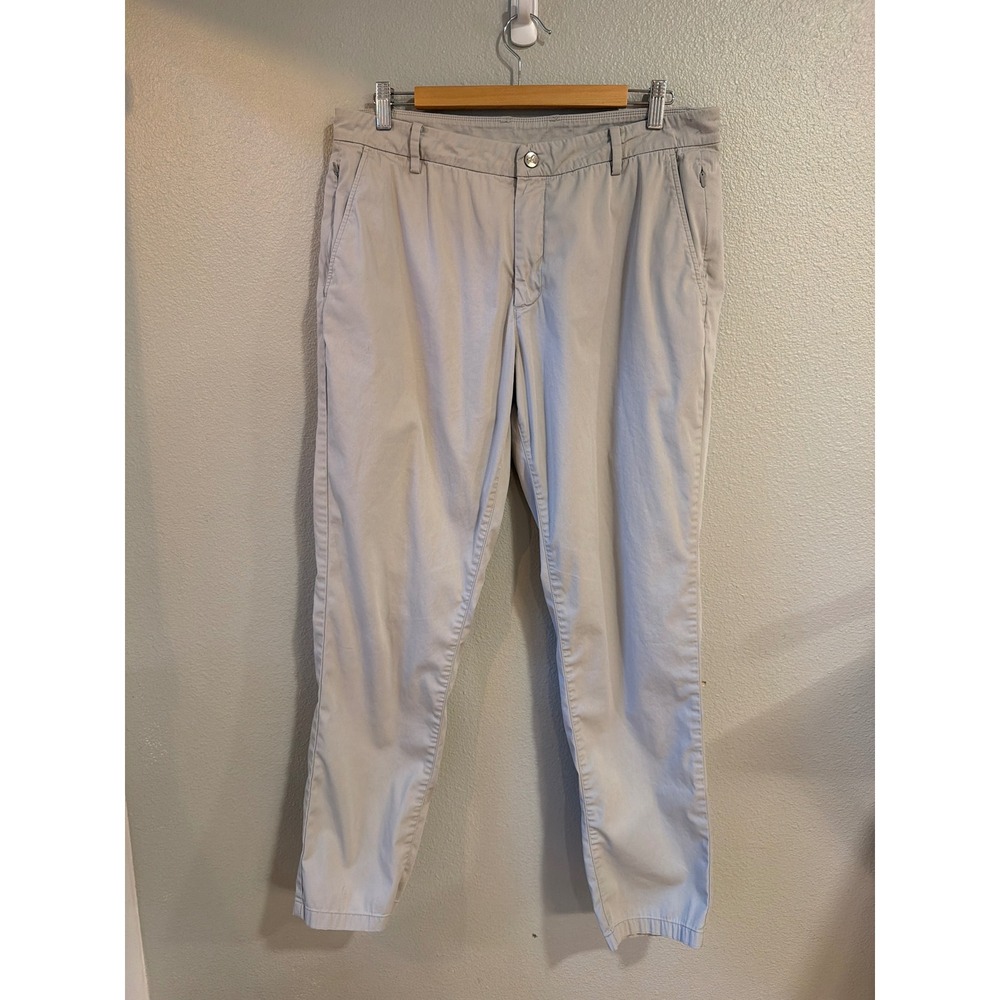 Birddogs Lined Chino Pants Mens 34x32 Built-in Liner Short Stretch Utility
